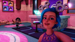 disney dreamlight valley character and vanellope in vanellope's house